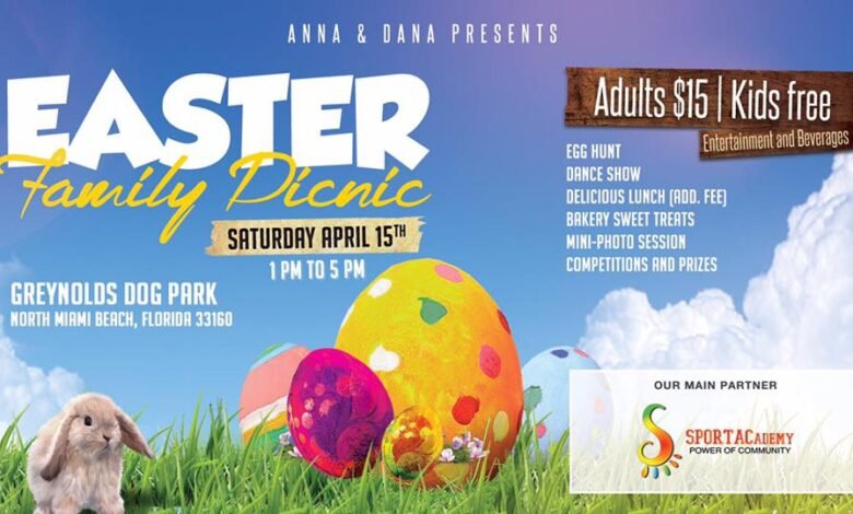 Пасхальный семейный пикник в Майами - 15 апреля 2017 | Easter Family Picnic 1 pashalnyj semejnyj piknik v majami 15 aprelya 2017 easter family picnic 5d94b8baf0cb7
