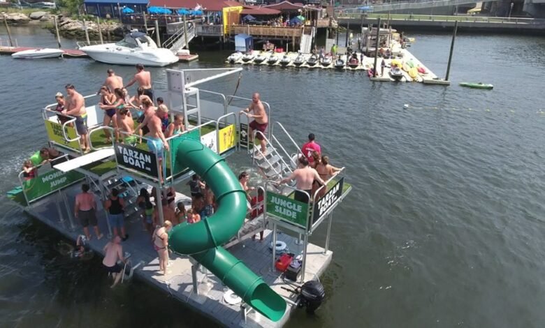 Водный праздник в Майами, водный аттракцион - Tarzan Boat in Miami 1 vodnyj prazdnik v majami vodnyj attrakczion tarzan boat in miami 5d94b90ed25c9