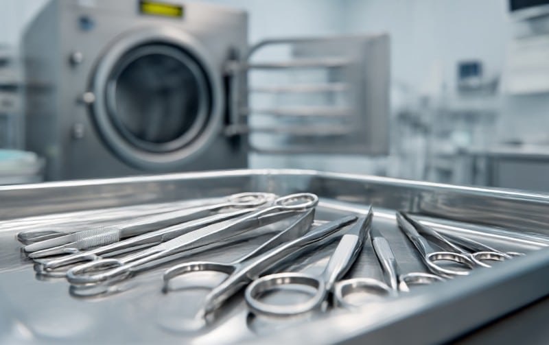 Обработка медицинского инструмента