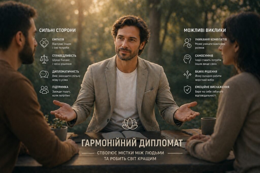Гармонійний дипломат — тип особистості людини з емпатією, спокоєм і вмінням уникати конфліктів