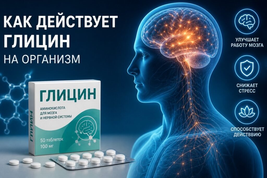 Как действует глицин на организм человека — механизм действия и влияние на мозг