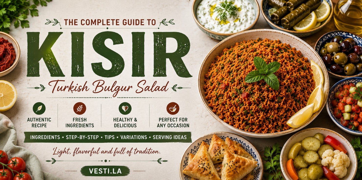 Kisir guide to ingredients, taste, texture and serving styles