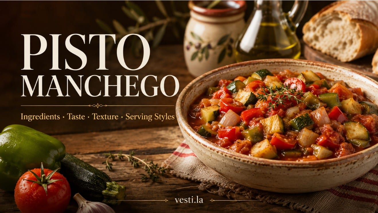 Pisto manchego guide to ingredients, taste, texture and serving styles