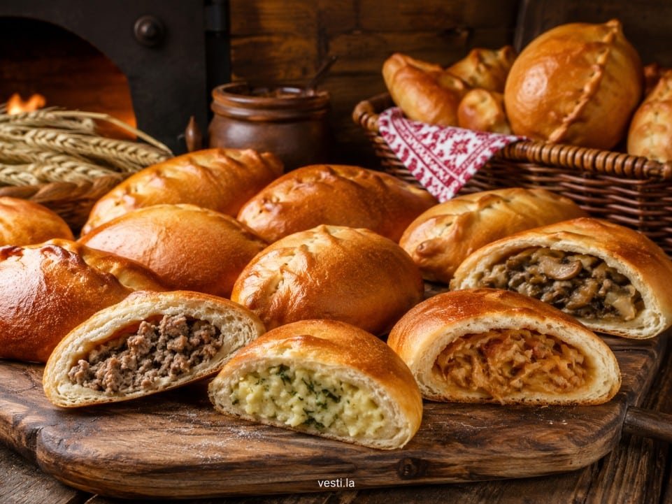 Russian Food Near Me: Restaurants, Delis, Markets and Delivery 13 Russian pirozhki with several fillings